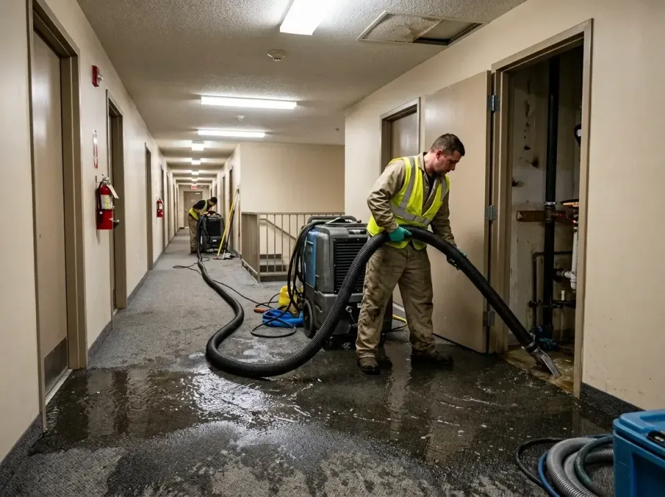 multi-unit-apartment-hallway-f-005 — frequently asked questions, Emergency Burst Pipe Water Extraction & Removal in Rosebud,…